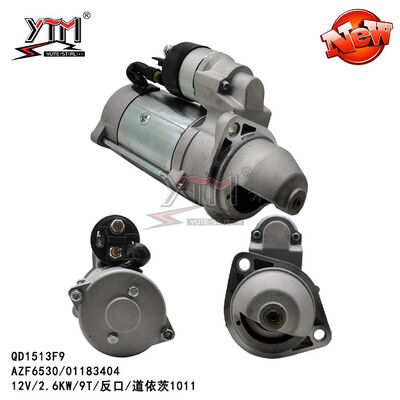 QD1513F9 κινητήρας εκκίνησης 12V 2.6KW 9T για Deutz 1011 AZF6530 01183404