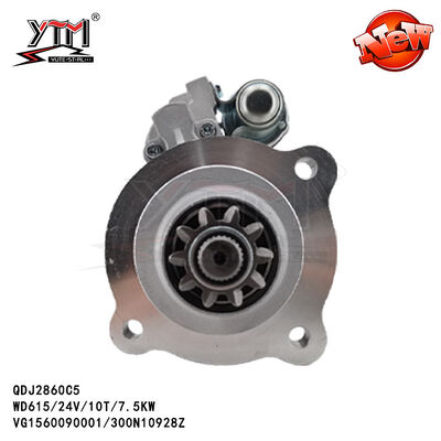 WD615 24V κινητήρας εκκίνησης για Weichai W618 HOWO SINOTRUK ZZ3325N VG1560090001 300N10928Z QDJ2860C5