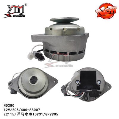 ND280 ALTERNATOR 22115 10931/GP9905/12V/20A/400-58007 για ψύξη νερού Yanmar