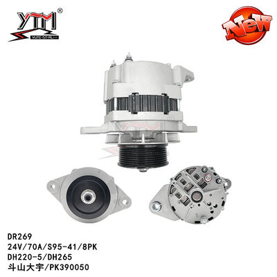 DR269 dh220-5 ηλεκτρική μηχανή S95-41 8PK PK390050 εναλλακτών DH265 70A