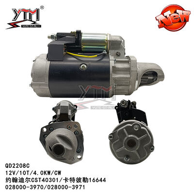 Μηχανή εκκινητών μηχανών Cst40301 12V 10t 4.0kw για Re43266 0280003970 16644