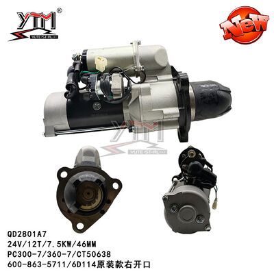 ΕΚΚΙΝΗΤΉΣ CW CT50638 24V 12T ΓΙΑ NIKKO KOMATSU 6D114 600-863-5711 6008133632