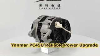 Παρουσιάστε τον Γεννήτρια 4D84E 12V 60A για YANMAR Engine PC45-U 119836-77210 11983677210 Για εσάς